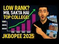 JKBOPEE Bsc Nursing Cutoff 2025   | BSc Nursing/Paramedical Govt Seats Safe Score