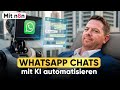 WhatsApp Support automatisieren mit KI-Agenten und n8n