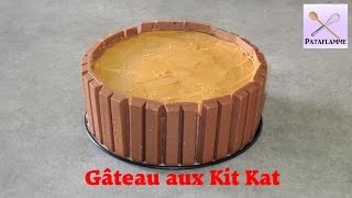 Gateau Aux Kit Kat Idee De Gateau D Anniversaire Youtube