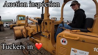 Local heavy equipment and truck auction inspection with Tucker @donsmockauctioncompanyinc.7941