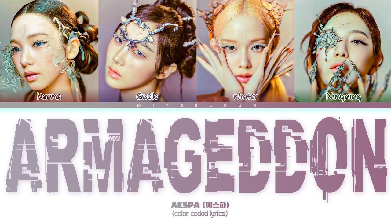 aespa (에스파) 'Armageddon' Color Coded Lyrics - YouTube