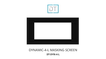 Display Technologies Dynamic-4-L Masking Screen overview