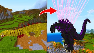 แอดออน ชิน ก็อตซิลล่า(Shin Godzilla)สัตว์ประหลาดผู้น่าสงสารใน Minecraft