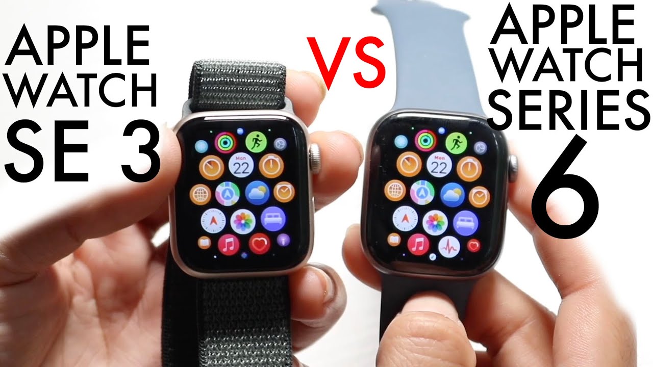 Apple Watch SE 3 Vs Apple Watch Series 6! (Comparison) (Review