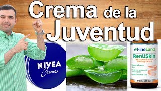 CREMA DE LA JUVENTUD Con Aloe Vera, Te Verde y Crema Nivea- Como Hacer Una Crema Casera 100% Natural