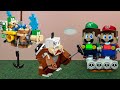 Can Mario and Luigi defeat Larry and Morton Koopa in their Airships? Lego vs Game