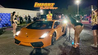 Low Car Limbo IFO Baton Rouge, LA 2024 with NSX vs Lambo vs Miata plus more!