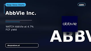 AbbVie (ABBV): WATCH at 4.7% FCF Yield? #Shorts