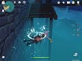 How to do Liyue underwater glitch