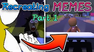 Recreating Memes In Wobbly Life Part 1!