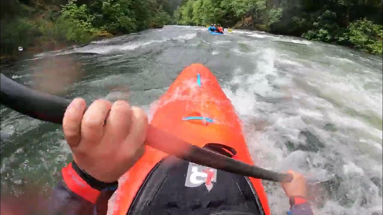 Kayaking North Umpqua River Horseshoe Bend to Gravel Bin YouTube