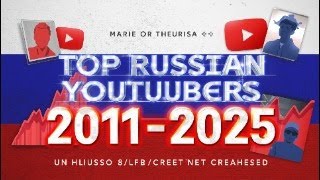 Top Russian YouTubers (2011–2025) | Biggest YouTube Stars in Russia