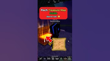 3 Easy Steps to Find Hidden Treasure in Fisch! 🔍 | Treasure Map Guide| #shorts