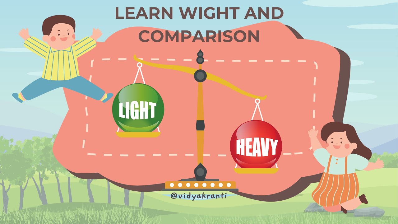 class 2 | Learn Weight and Comparison | Maths | Hindi - YouTube