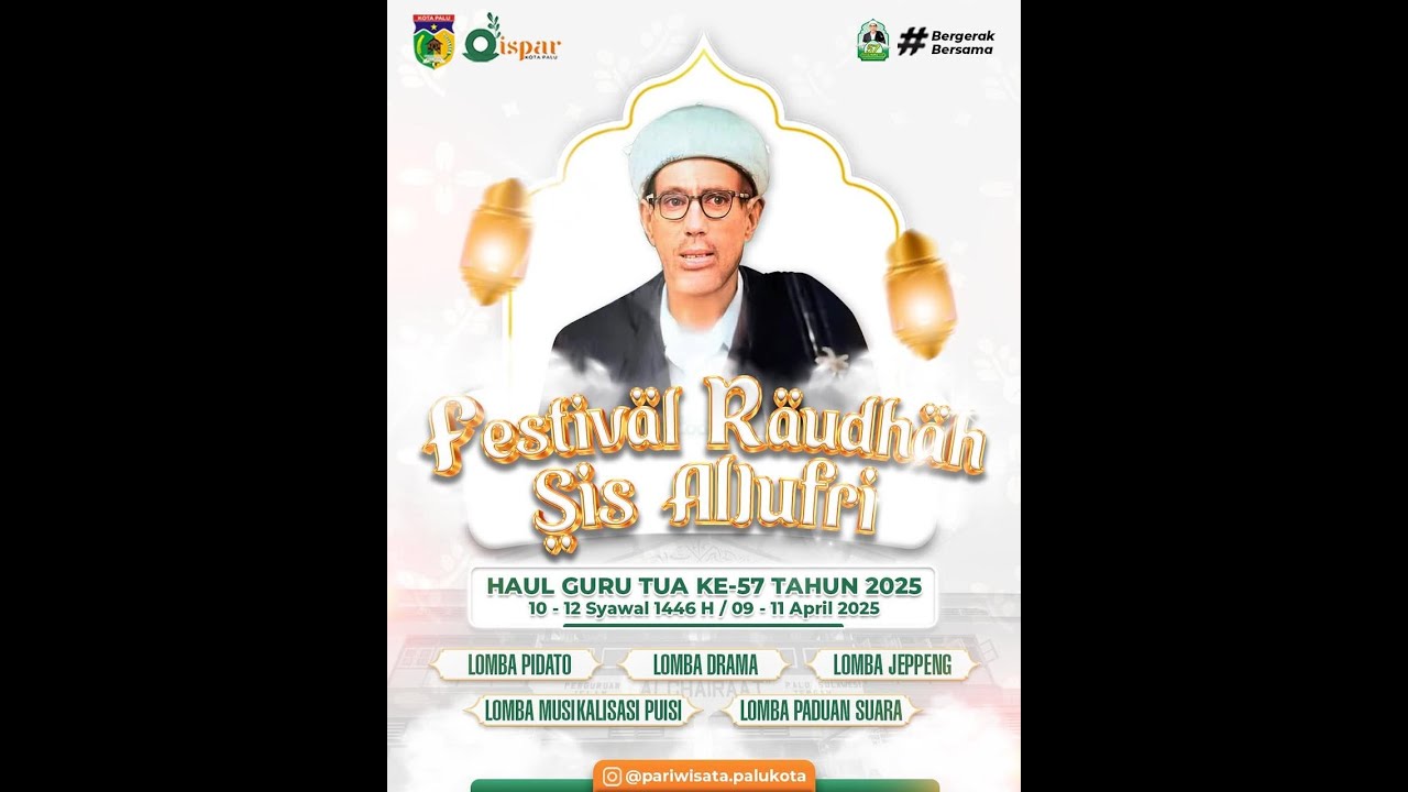 FESTIVAL RAUDHAH SIS ALJUFRI 10 - 12 SYAWAL 1446 H