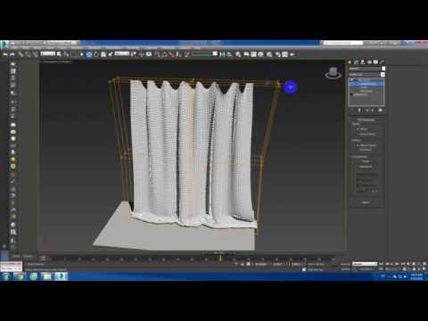 Video 3dsmax - Cloth - tạo rèm vải - youtube