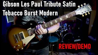 Gibson Les Paul Tribute Satin Tobacco Burst Modern REVIEW & DEMO