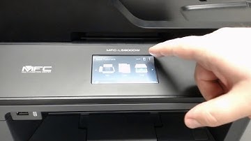 How to connect an MFCL5900DW wireless