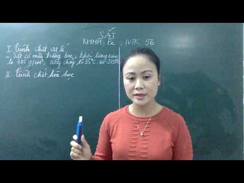 Video Tính chất hóa học của sắt Hóa 9 (phần 1) - YouTube