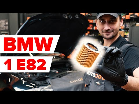 Cómo cambiar la filtro de aceite y aceite de motor en BMW Serie 1 E82 [VÍDEO TUTORIAL DE AUTODOC]