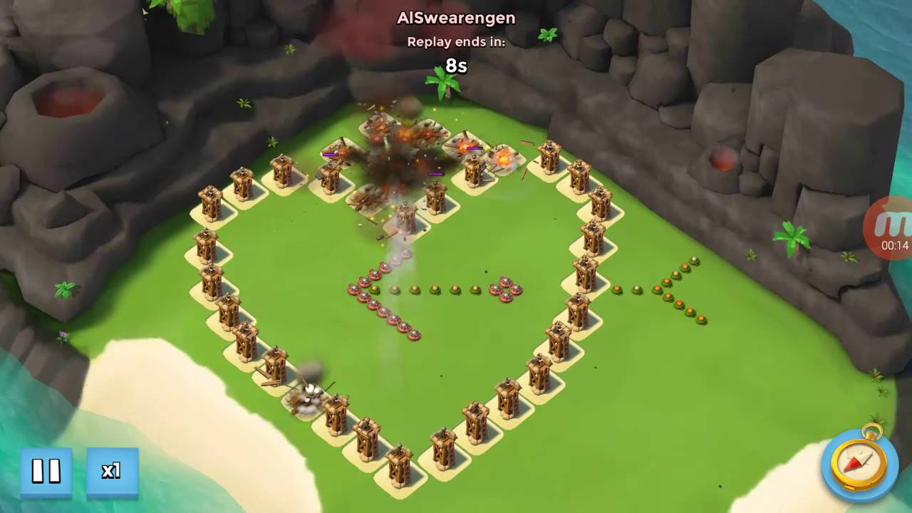 Boom Beach NPC Base True Love Level 30