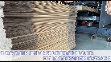 PINLONG CASEMAKER FLEXO FOLDER GLUER / INSIDE & OUTSIDE PRINTING MACHINE FOR CORRUGATED CARTON BOXES