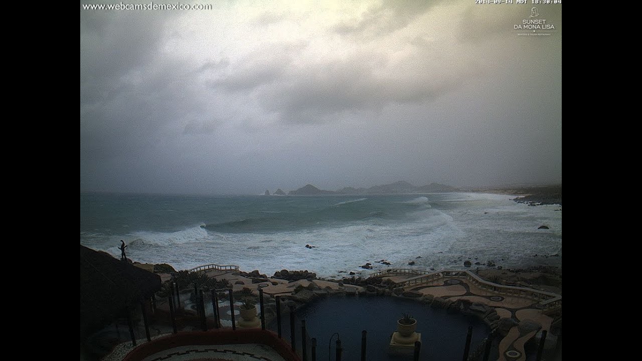 Huracán Odile 14 de septiembre 2014 La llegada del huracán a Cabo San Lucas YouTube Huracán Odile 14 de septiembre 2014 La llegada del huracán a Cabo San Lucas YouTube