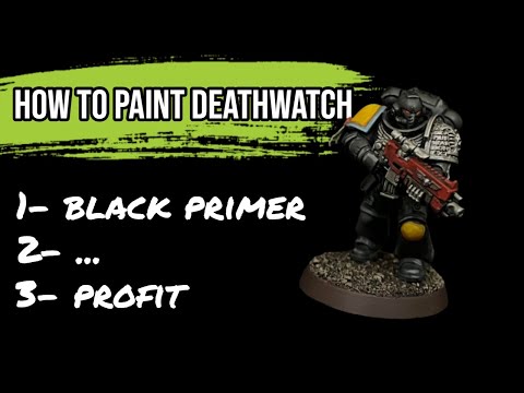 Painting Deathwatch Space Marines: Hellfire Hobbies Tutorial