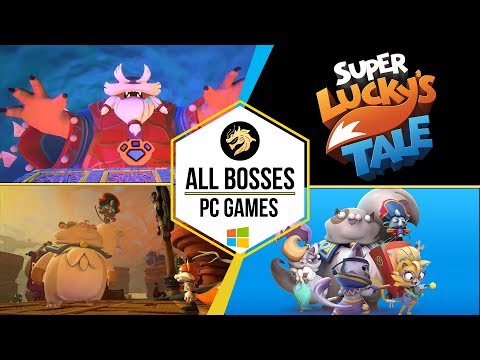 Видео: Super Lucky’s Tale – All Bosses / Сказка супер Лаки – Все Боссы