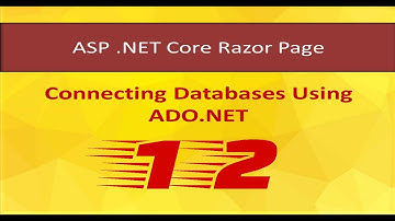 ASP.NET Core db First Ado.Net Part 12 : Load Items Table