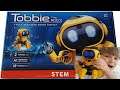 Tobbie the robot unbox, build and quick review