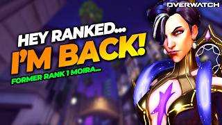 Moira Pro Plays Ranked for the First Time in 8 SEASONS! (Overwatch)