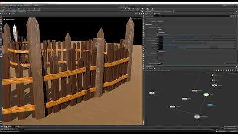 Fence HDA for Unreal Engine - Houdini
