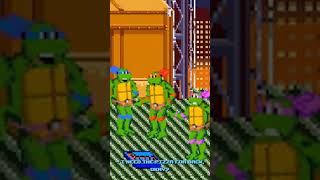 The Ninja Turtles fight over pizza!