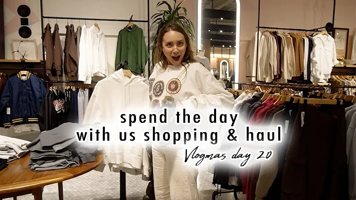 spend the day with us shopping & haul | Vlogmas Da...