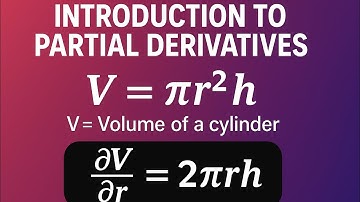 Introduction To Partial Derivative | Olympiad Maths 