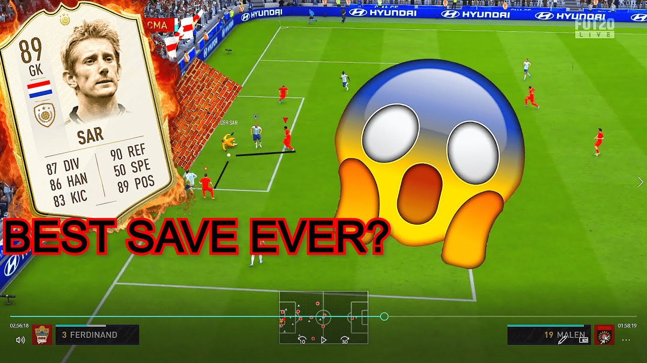 WOW! 🤯 IS THIS THE BEST SAVE EVER? 🔥 FUTCHAMPS | FIFA 20 - ULTIMATE TEAM