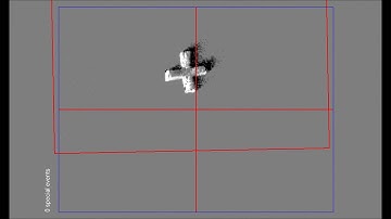 DAVIS240 IMU stabilization examples outdoors and cross target