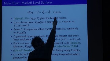 Integral points on Markoff-type cubic surfaces - Amit Ghosh