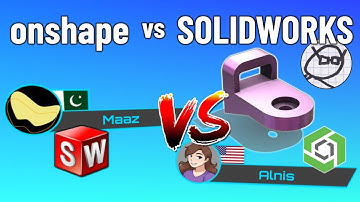 ONSHAPE Pro vs SOLIDWORKS Student in a CAD SHOWDOWN!