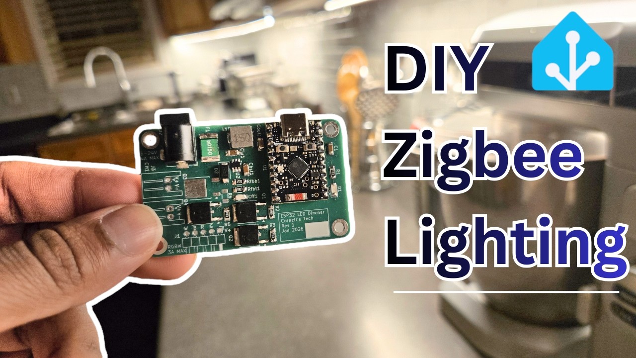 DIY Zigbee ESP32 Kitchen Cabinet Lighting Installation