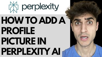 How to Add a profile picture in Perplexity AI
