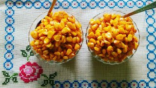 बारिश के मौसम बनाए चटपटी स्वीट कॉर्न चाट| Monsoon Recipe| Spicy Sweet Corn Chaat |Masala Corn Recipe