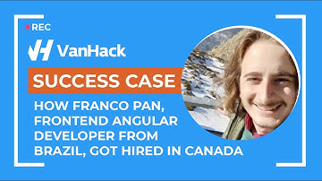 How Franco, Frontend Developer from Brazil, got hired in Canada