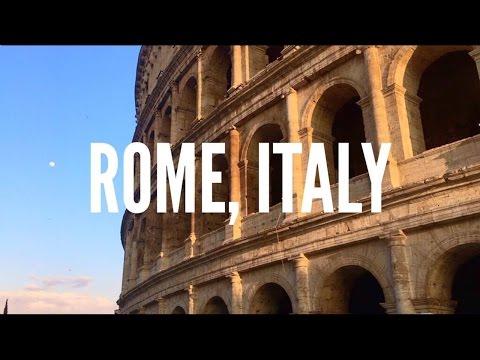 TRAVEL MONTAGE - Rome, Italy - Colosseum at night! | Charlotte Kingston