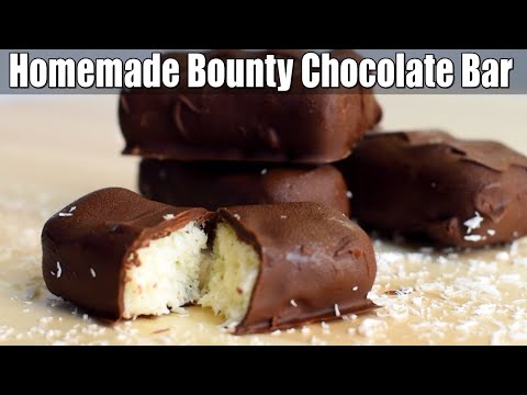 Video: Bounty Chocolate Bar - Recetë Shtëpiake