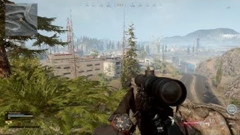 Warzone, Dragunov, opposite eye scope