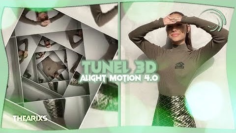 Túnel 3D | Alight Motion 4.0 | Null object tutorial |