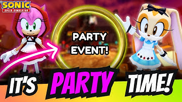 🎉 🎃 *EVERYTHING NEW* In The HALLOWEEN PARTY Update! | Sonic Speed Simulator