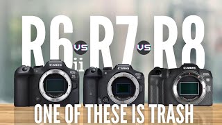 Breaking it Down: Canon R6 mark ii vs R8 vs R7